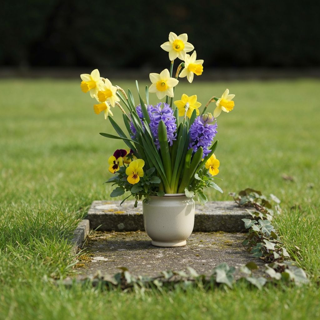 Jarná starostlivosť o hrob